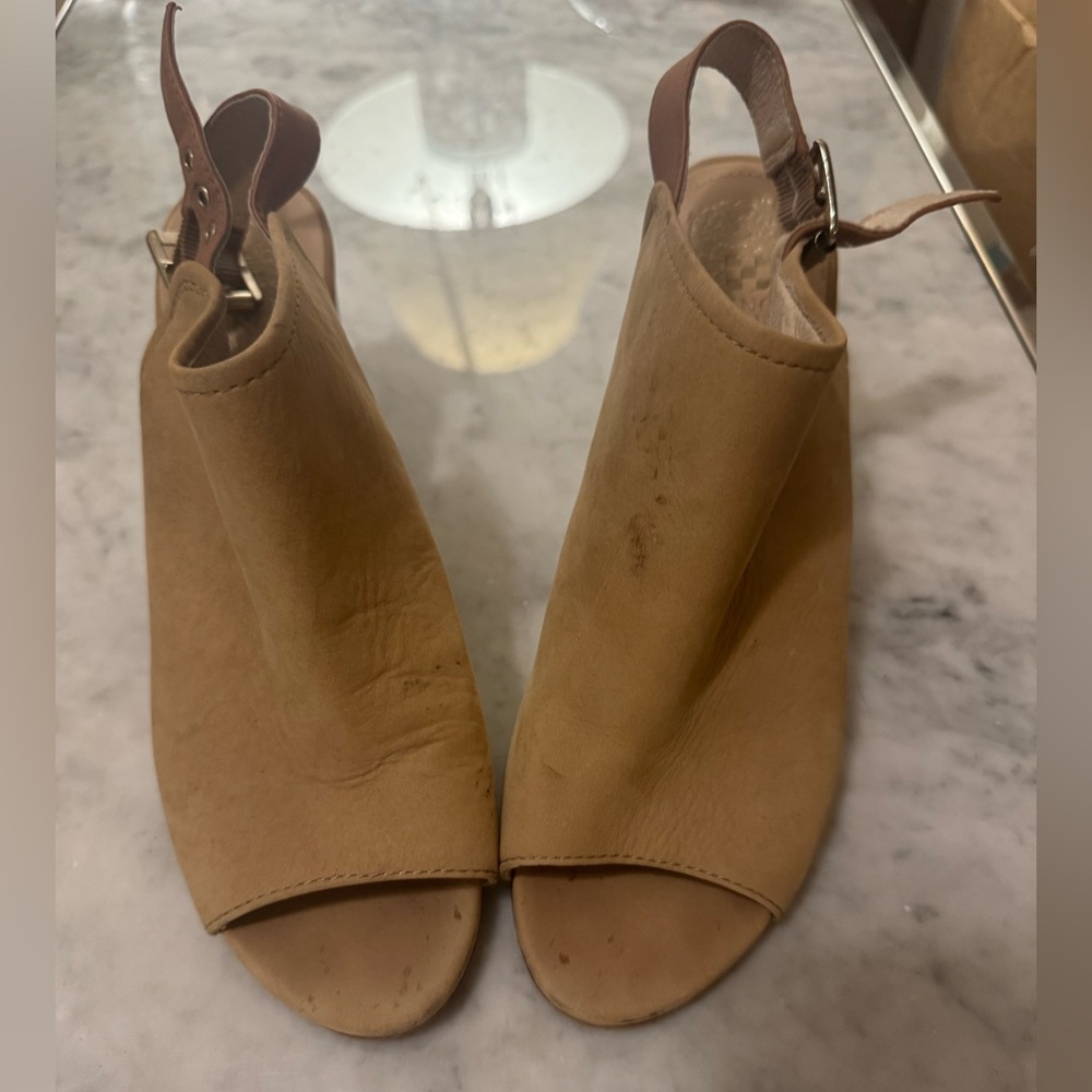 Vince Camuto heels. Suede, size 9.5/39.5